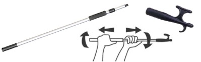 mezzomarinaio telescopico